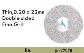 AM22D20 DISCO DE DIAMANTE SINTERIZADO SIN MANDRIL